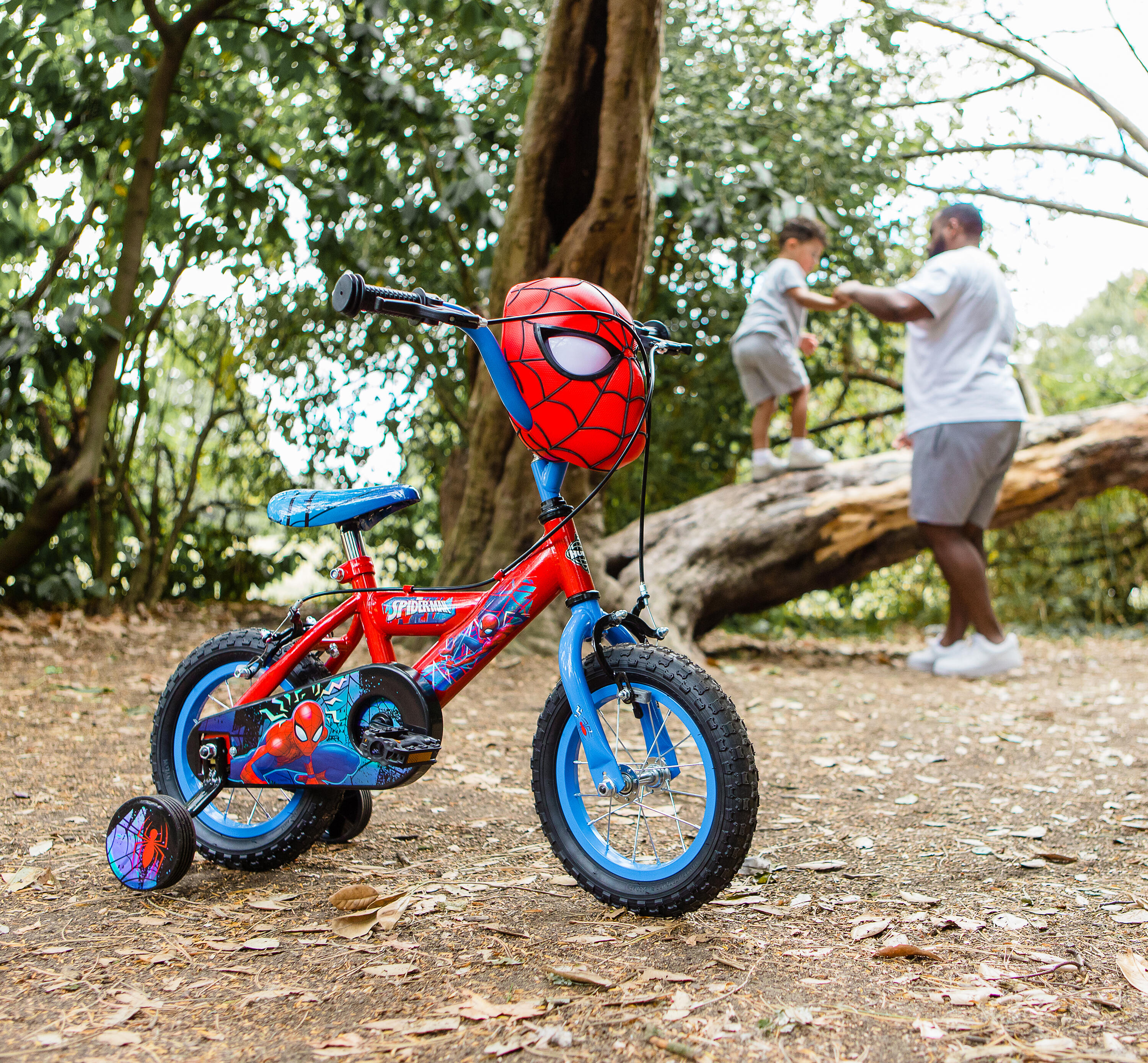 Huffy Marvel Spiderman 12 inch Boys Bike - 3-5 Years + Stabilisers 2/6