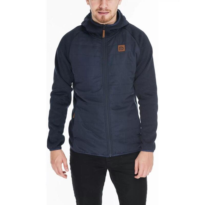 Bluza polarowa OBSIDIAN Hybrid Jacket - granatowy