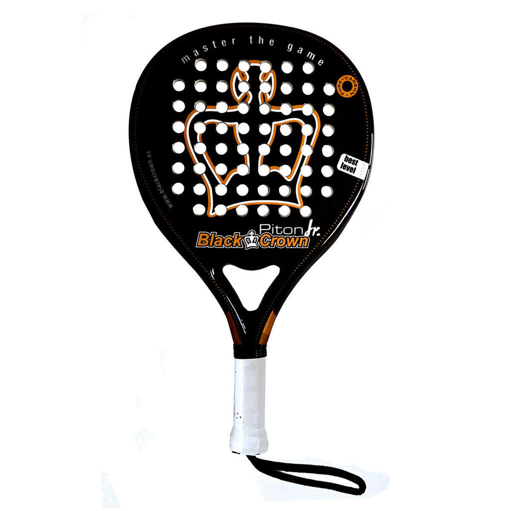 Padel rackets Child Black Crown Piton Junior Black