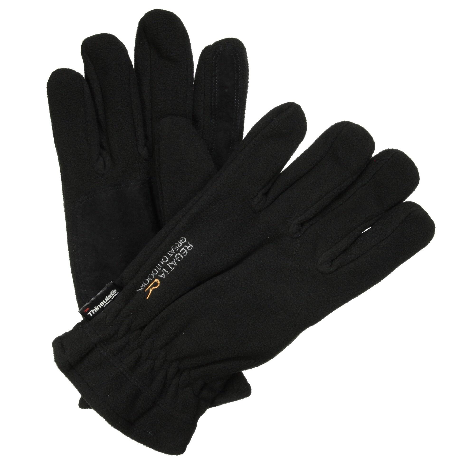 REGATTA Great Outdoors Guanti Unisex Termici Adulti Regatta Kingsdale Nero