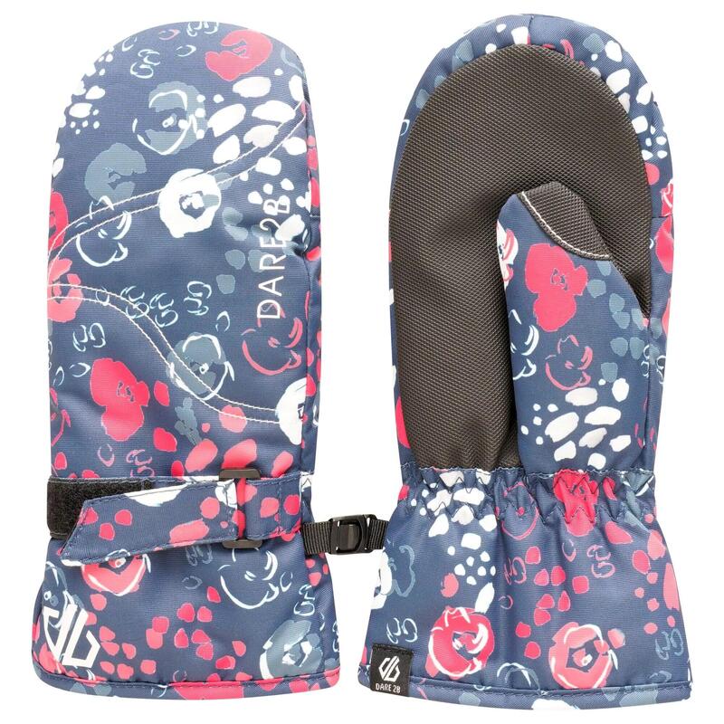 Guantes Diseño Floral Jovial para Niños/Niñas Rosa Virtual