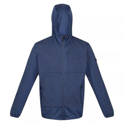 Veste Softshell Regatta BRESDON Homme Bleu marine clair, capuche