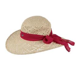 Sombrero para el Sol Taura III para Mujer Crema Calicio, Rosa