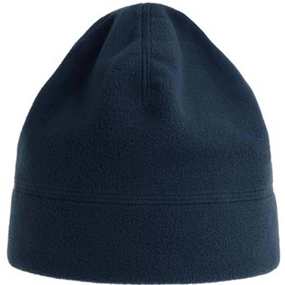 Unisex Adult Birk Recycled Polyester Beanie (Navy) 1/3