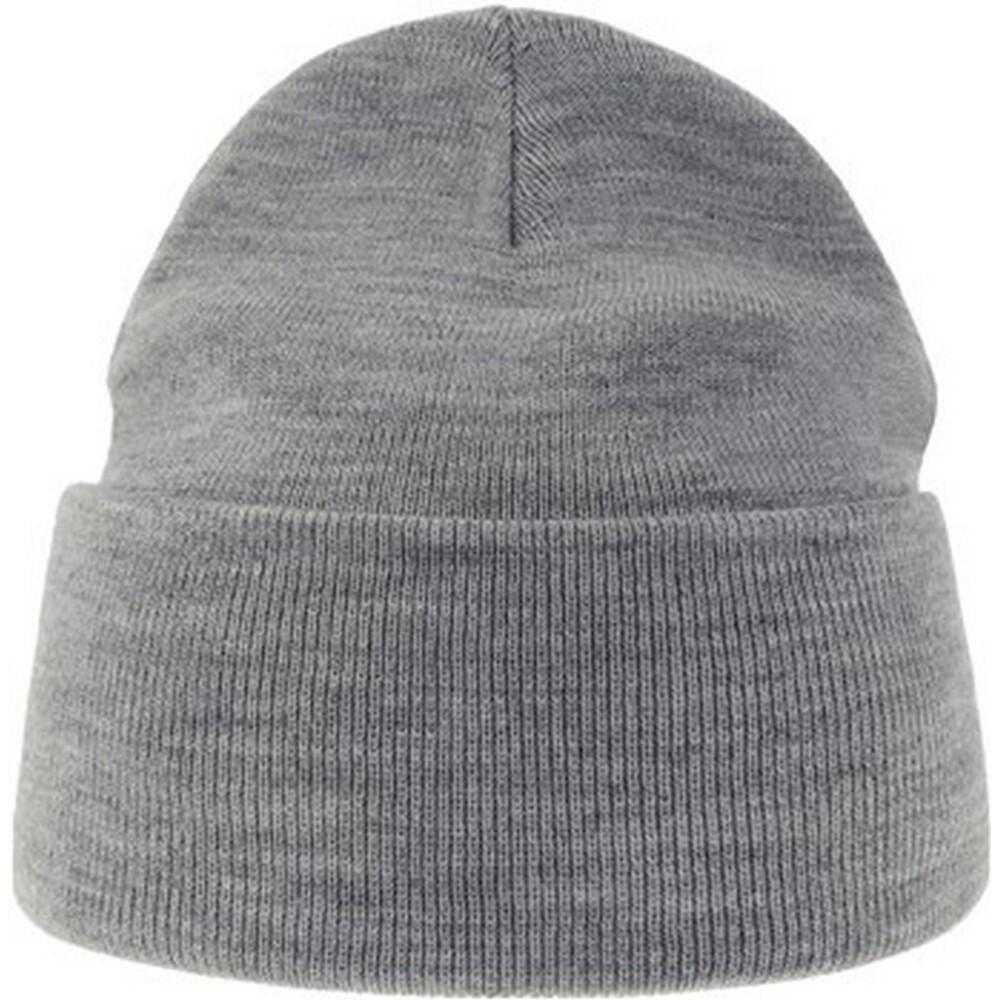 Unisex Adult Pure Recycled Beanie (Light Grey) 1/3