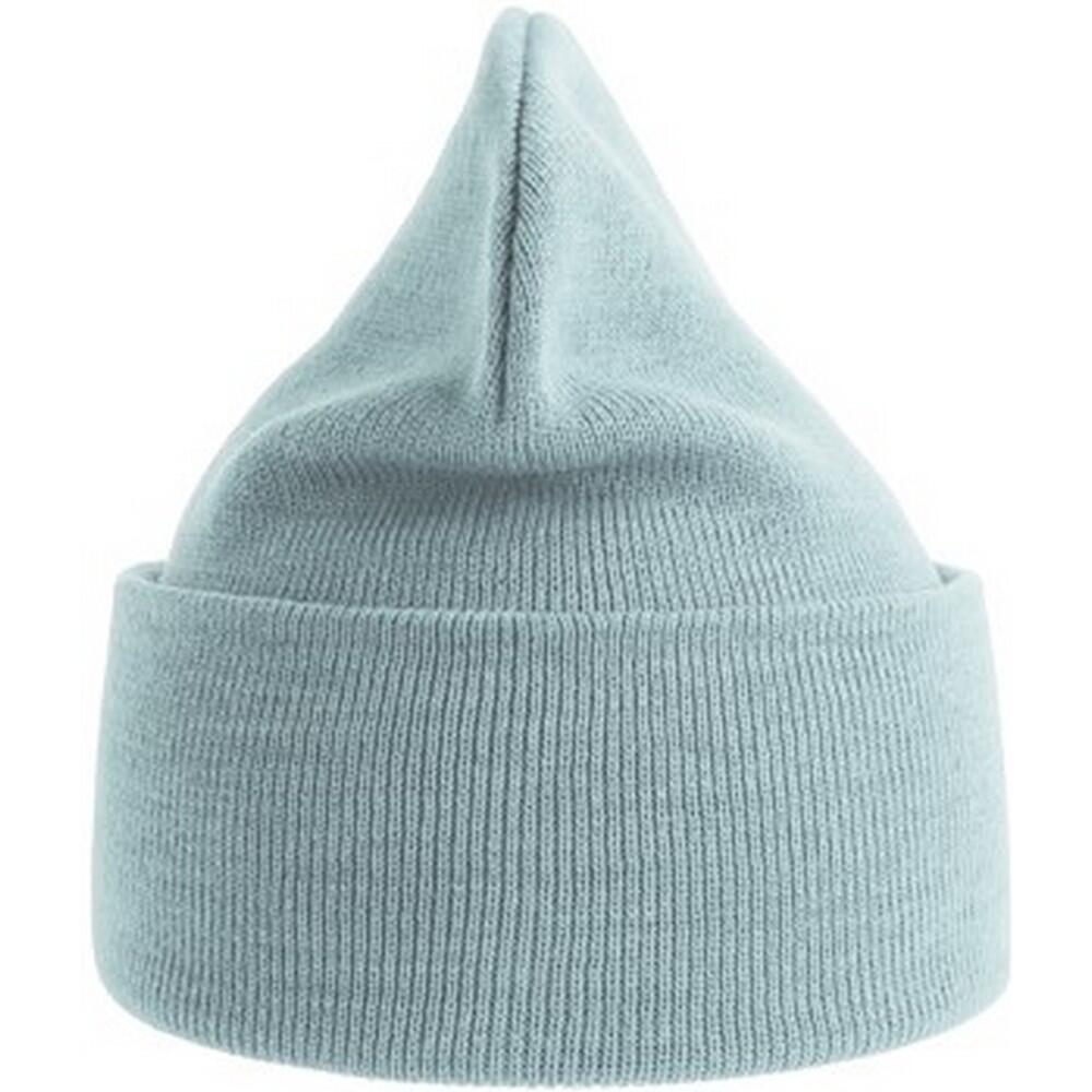 Unisex Adult Pure Recycled Beanie (Light Blue) 2/3