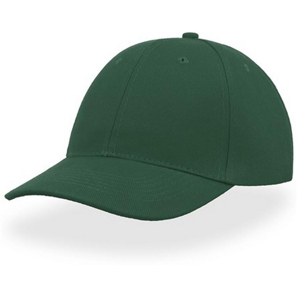 Liberty Six Buckle Brushed Cotton 6 Panel Cap (Green) 1/3