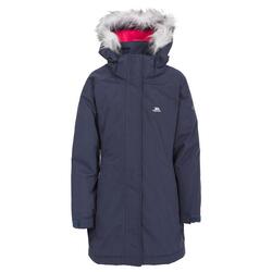 Childrens Girls Fame Waterdicht Parka Jasje (Marine)