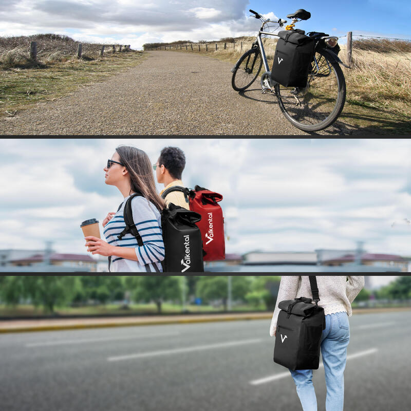 3in1 borsa da bici, borsa a tracolla e zaino bici - ValkOne