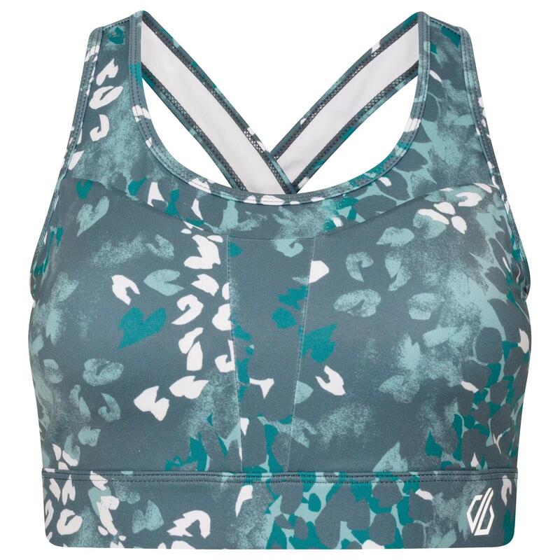 Sujetador Deportivo Mantra Hojas para Mujer Verde Cantón