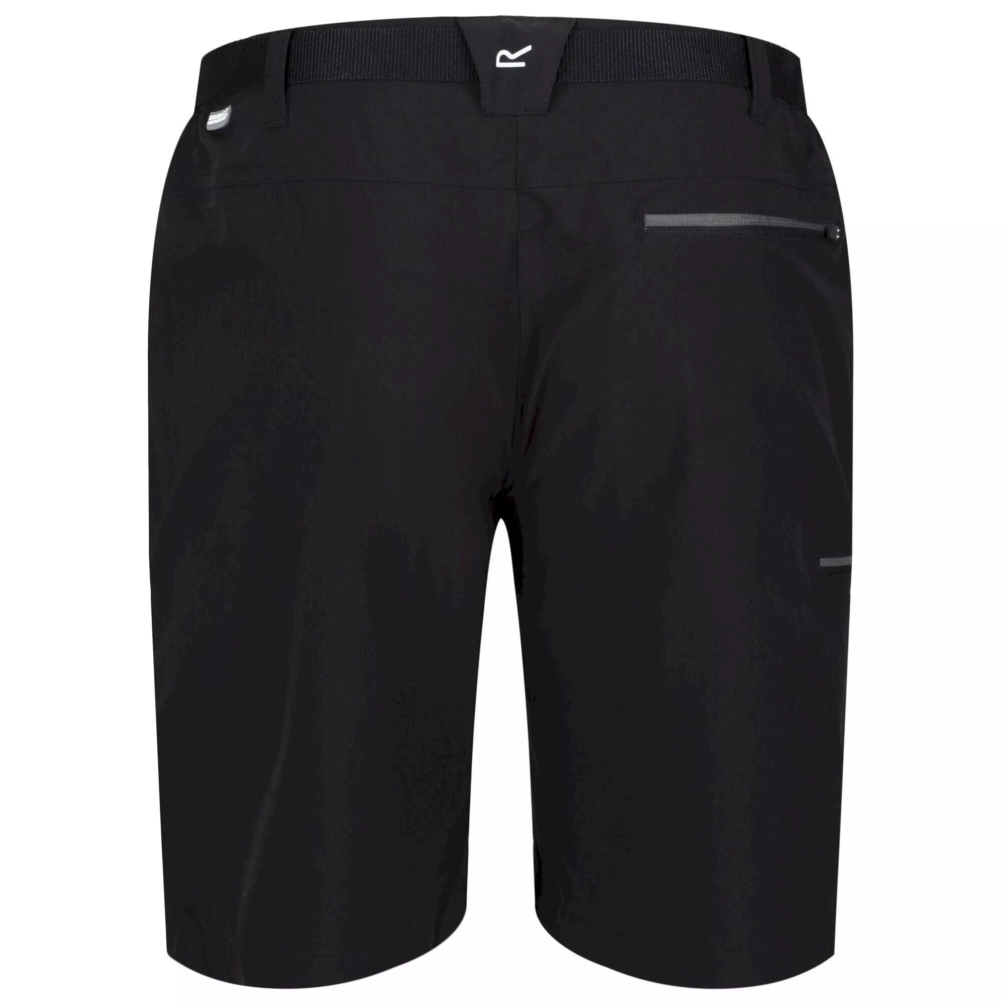 Womens Xert III Stretch Casual Shorts (Black) 2/3