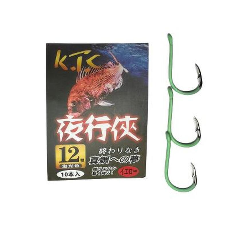 Luminous Glow Fishing Hooks - Green