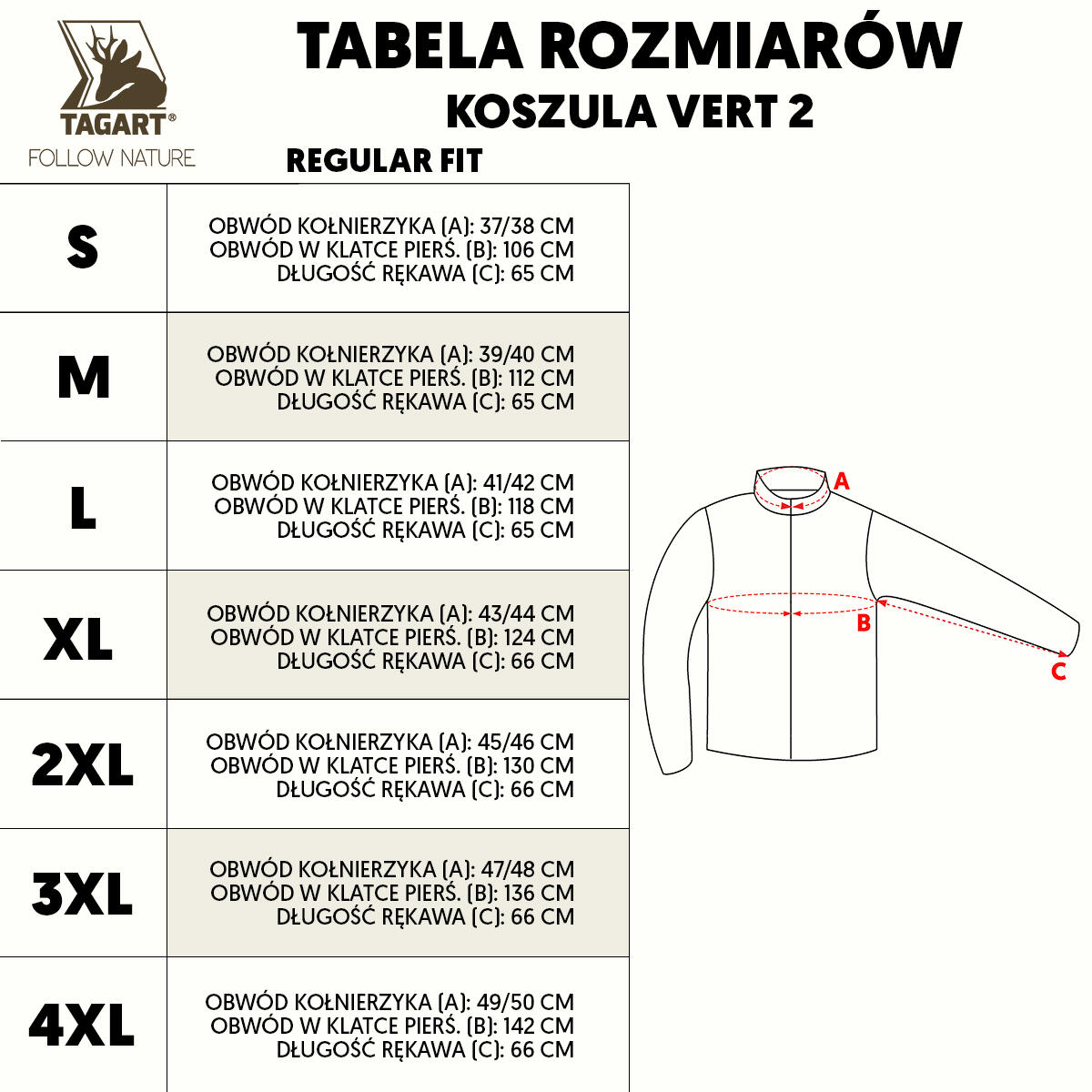 Koszula myśliwska męska Tagart Vert 2 klasyczny krój 2/4