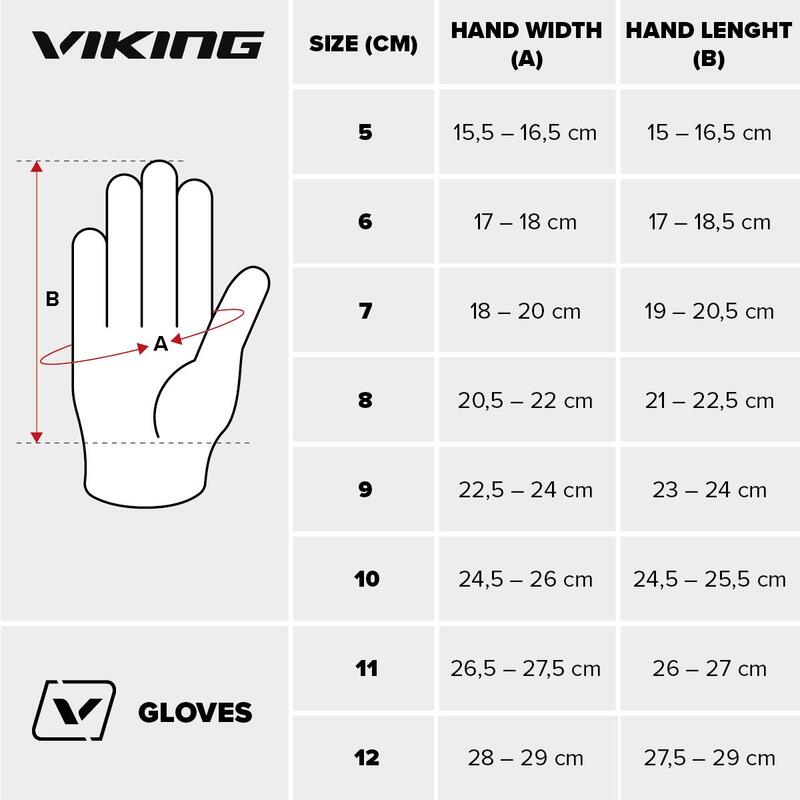 Rękawiczki multifunkcyjne dla dorosłych Viking Nortes GORE-TEX
