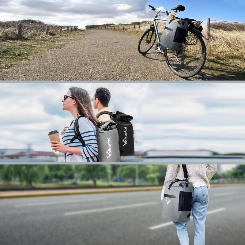 ValkOne 3in1 sacoche de vélo et sacoche arrière - parfaite pour ton quotidien !