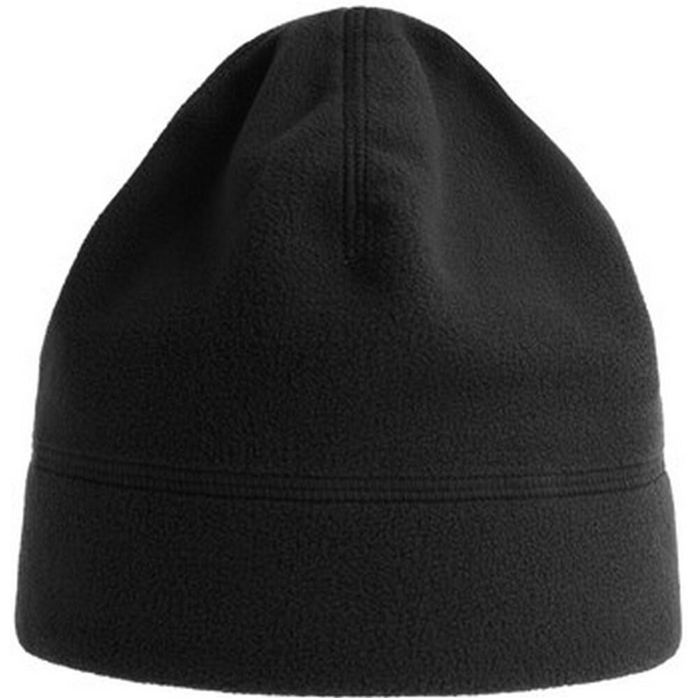 Unisex Adult Birk Recycled Polyester Beanie (Black) 1/3