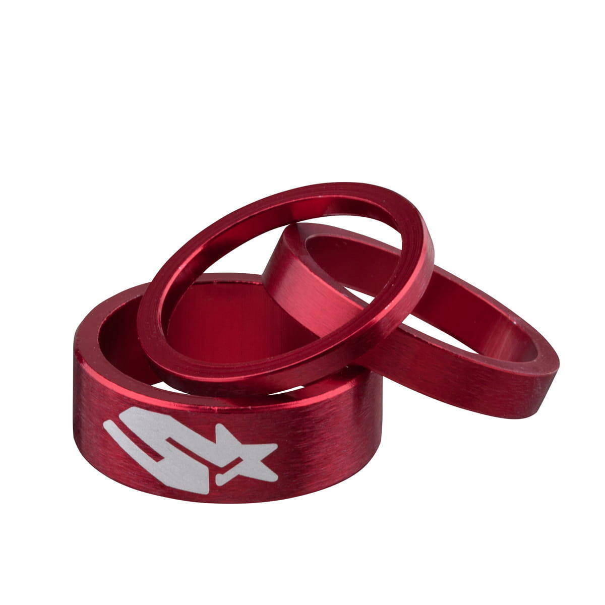 SPANK Tweet Spacer Kit - Rot