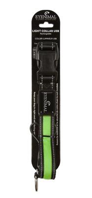 Collare luminoso per cani " LIGHT COLLAR USB ricaricabile " verde