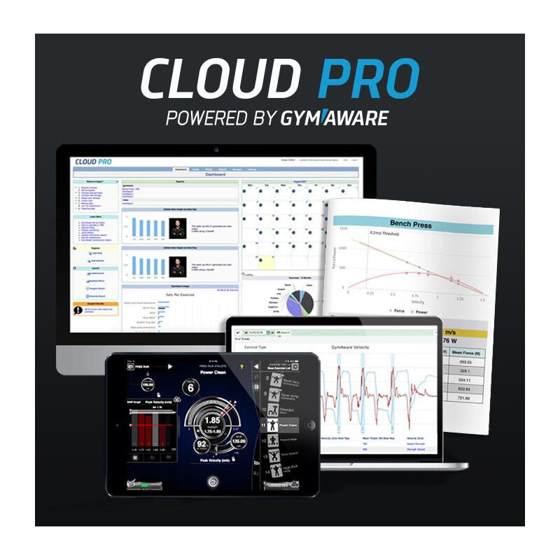 FULL PACK GYMAWARE RS - Analyseur de Puissance Musculaire