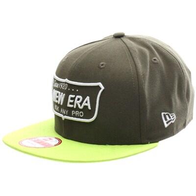 Ask Any Pro Snapback Cap - Olive/Cyber Green - Size: S/M 1/1