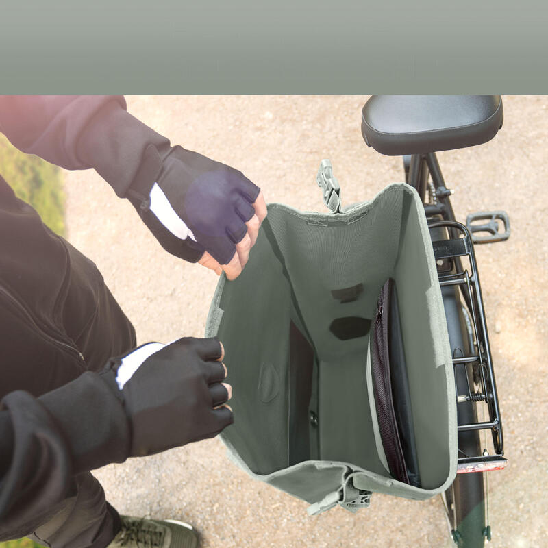 Borsa da bicicletta e borsa a tracolla in plastica riciclata - ValkOcean