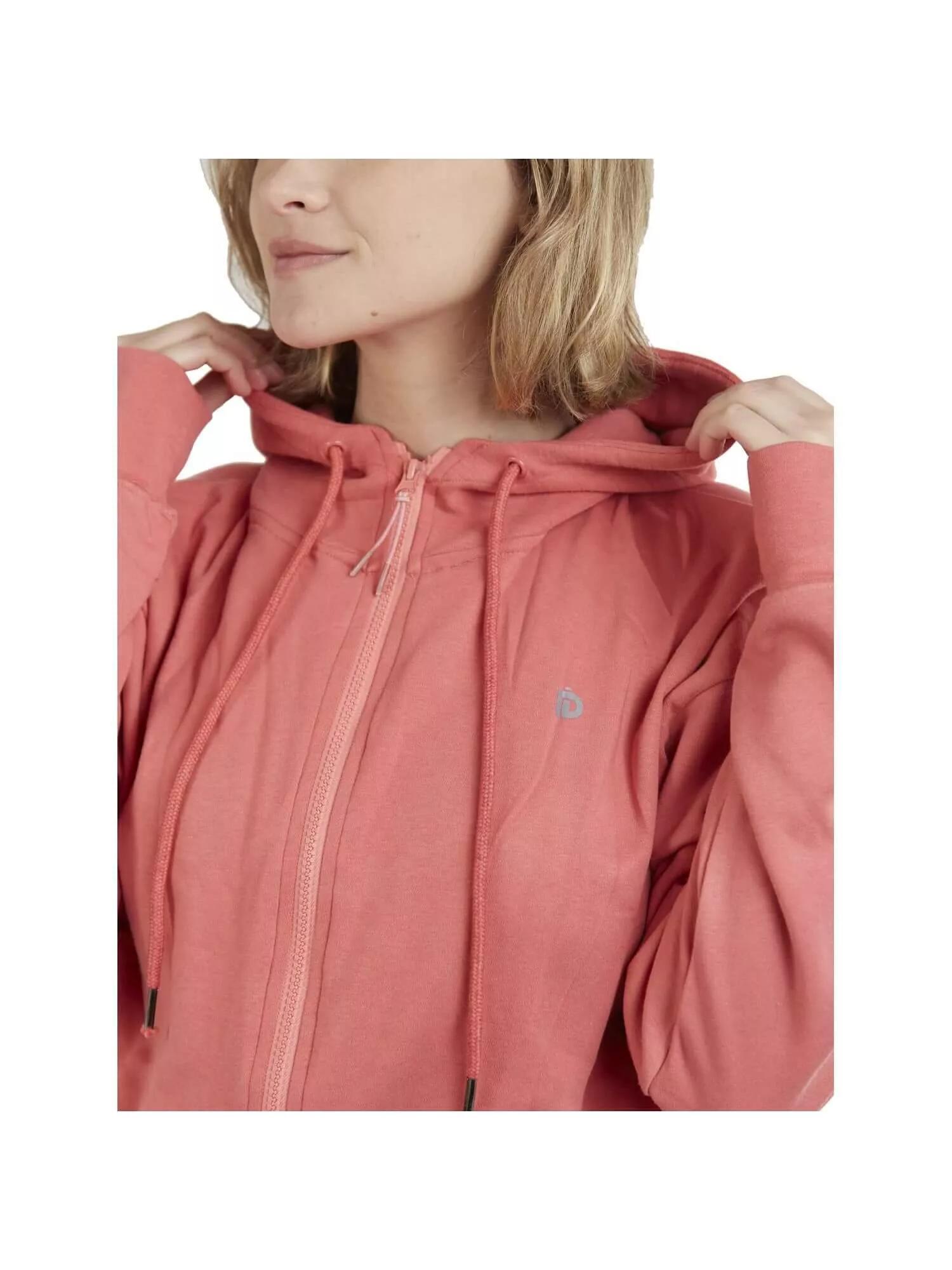 Kapuzenpullover Draug Crop Hoodie Damen - magenta 3/6