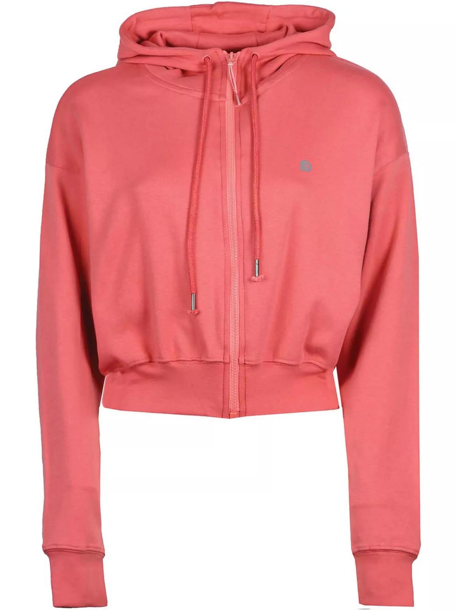 Kapuzenpullover Draug Crop Hoodie Damen - magenta 4/6