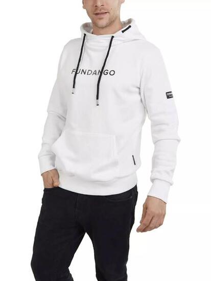 Kapuzenpullover Hoover Hooded sweatshirt Herren - weiß