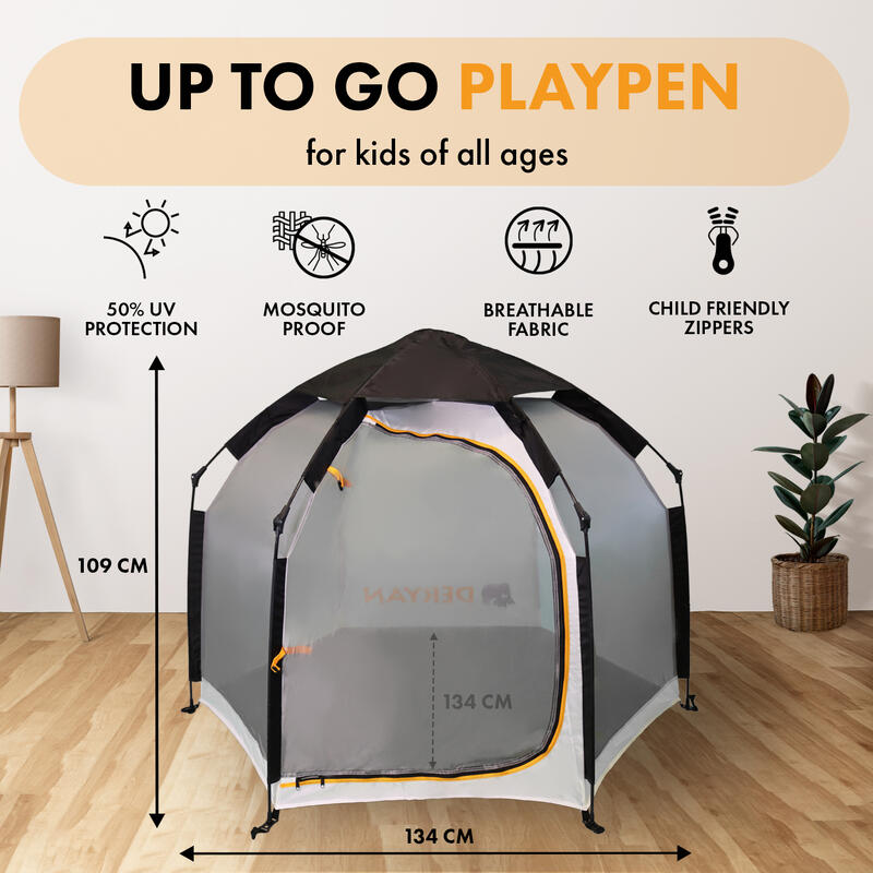 Carpa plegable para dos personas Deryan