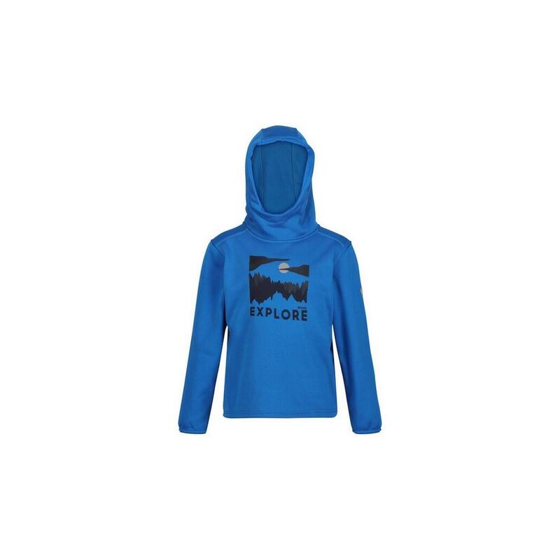 Sudadera Highton Impresa para Niños/Niñas Azul Sky Diver