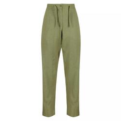 Dames Maida Linnen Broek (Groene velden)