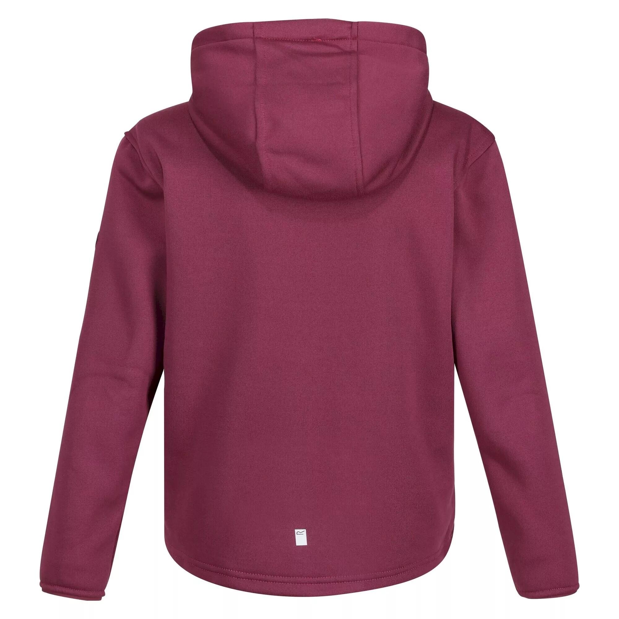 Childrens/Kids Dream Believe Achieve Extol Stretch Hoodie (Amaranth Haze) 2/5