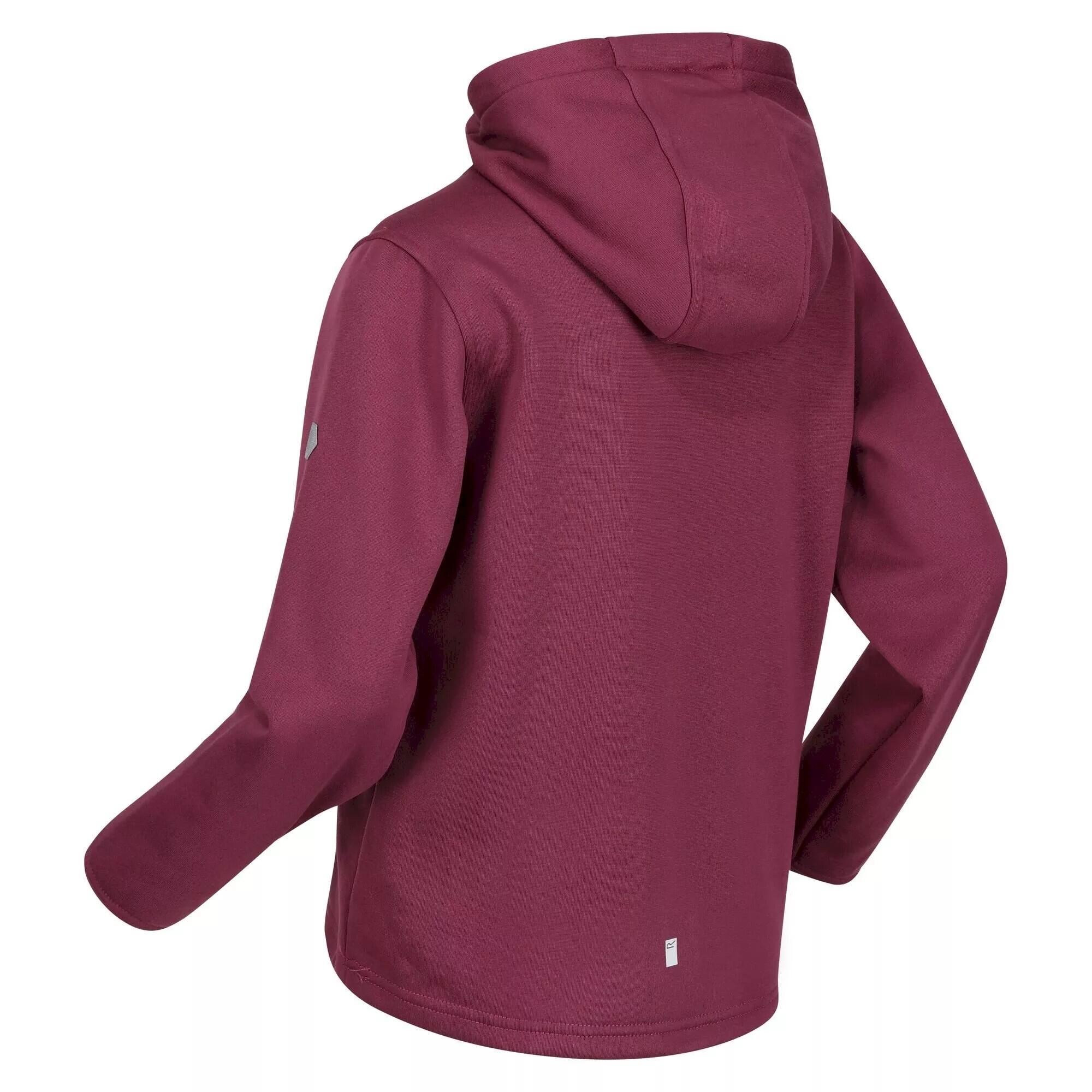 Childrens/Kids Dream Believe Achieve Extol Stretch Hoodie (Amaranth Haze) 4/5