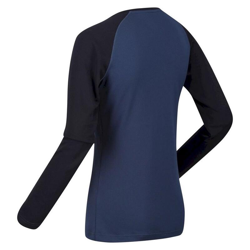 "Bampton" TShirt für Damen Dunkles Jeansblau/Marineblau
