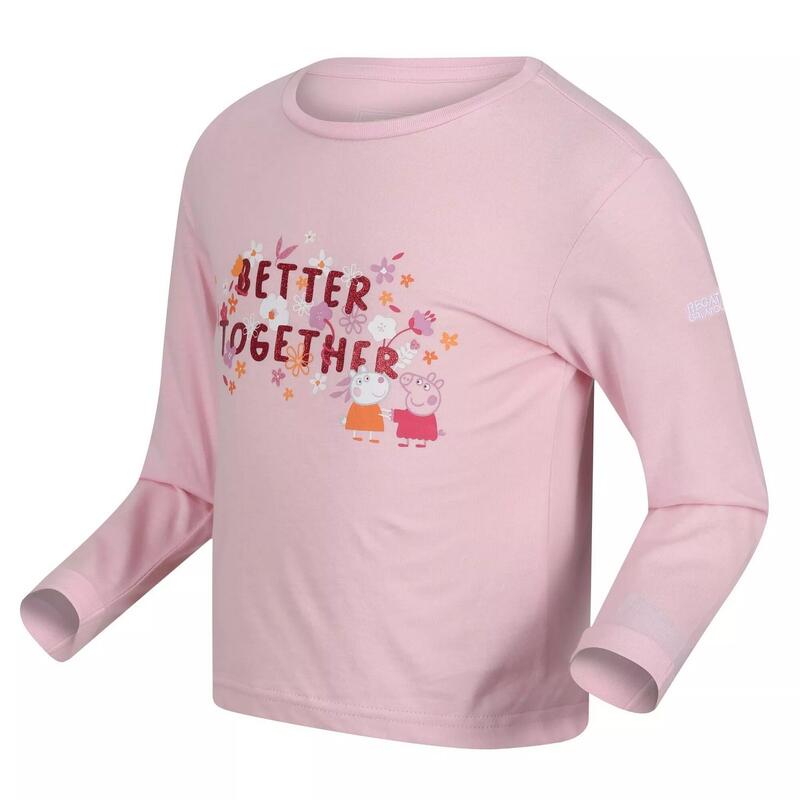 Camiseta punto rosa niña colección Besties