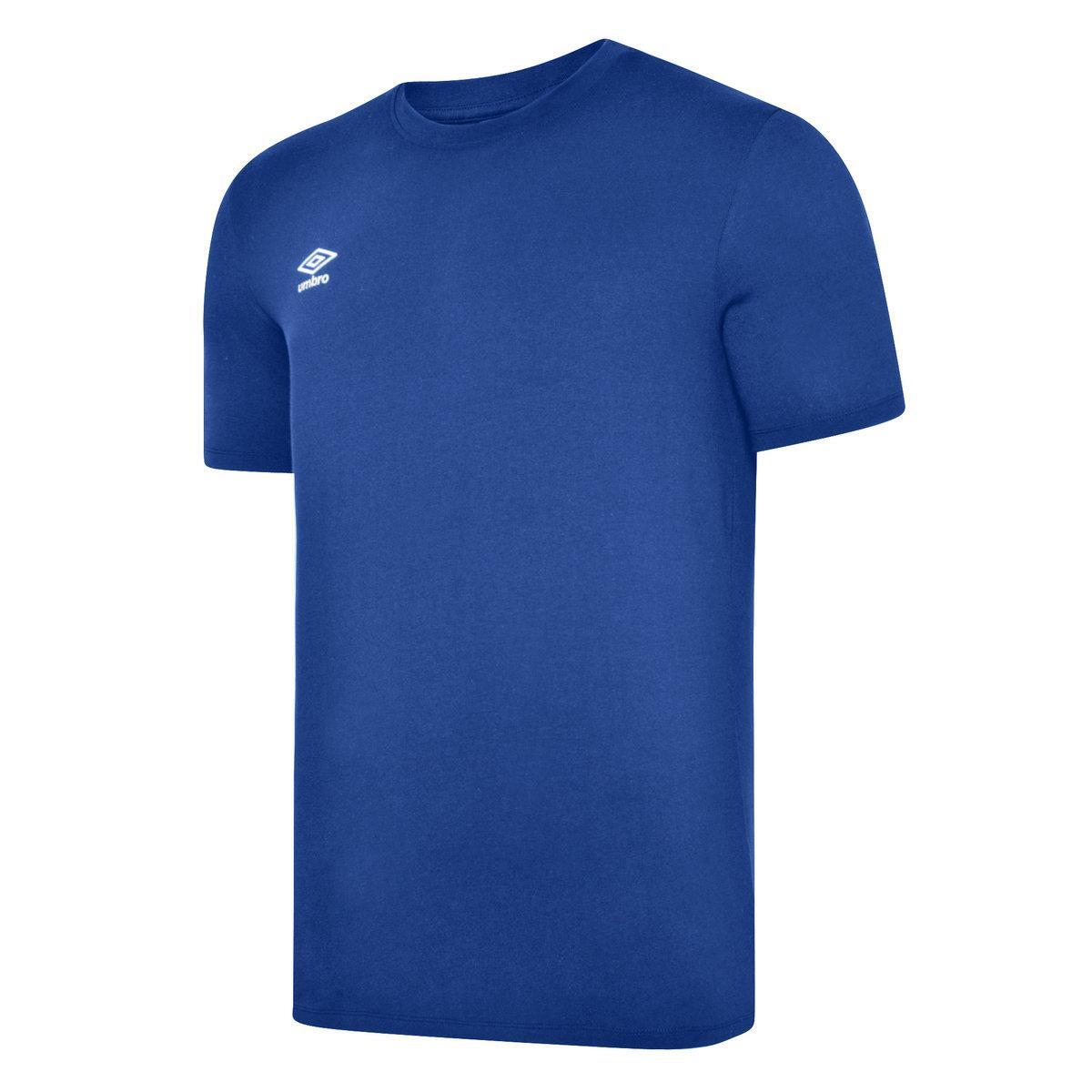 "Club Leisure" TShirt für Kinder Königsblau/Weiß 3/4