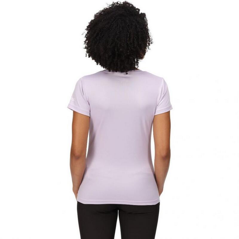 Camiseta Fingal VI Impreso para Mujer Lila Pastel