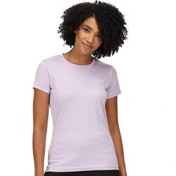 Dames Fingal VI Tshirt met opdruk (Pastel Lila)