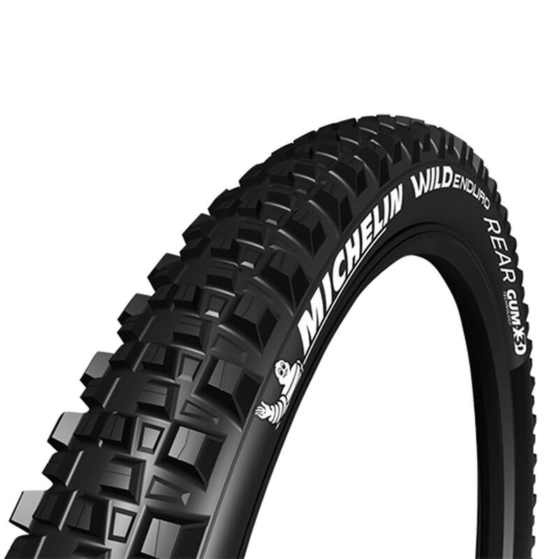 Zwaartekracht achter mountainbike band Michelin wild enduro gum X3 tubeless - tu