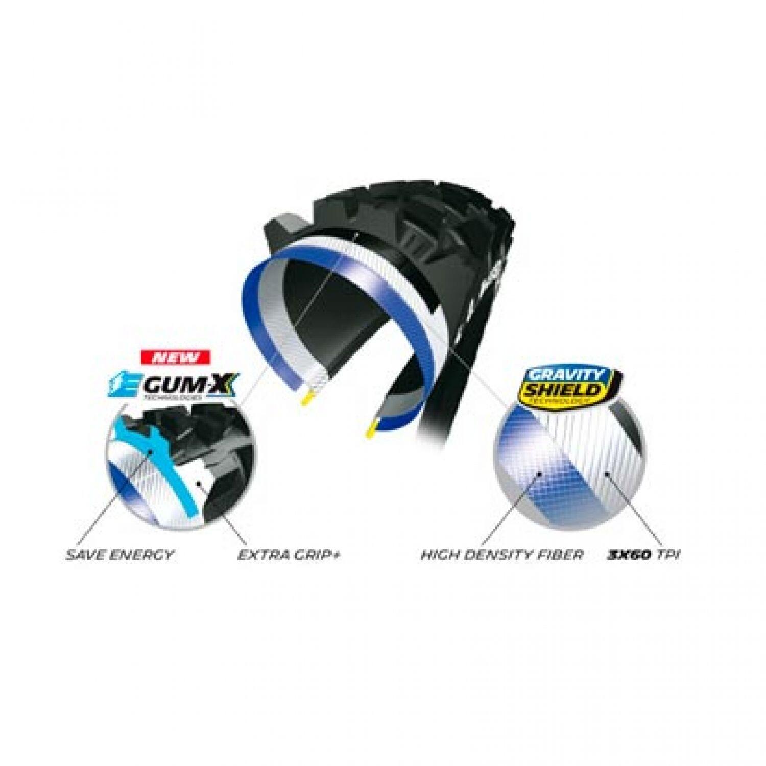 Weicher Reifen Michelin E-Wild Gum-X Ava.Tlr Comp.ple 4/5