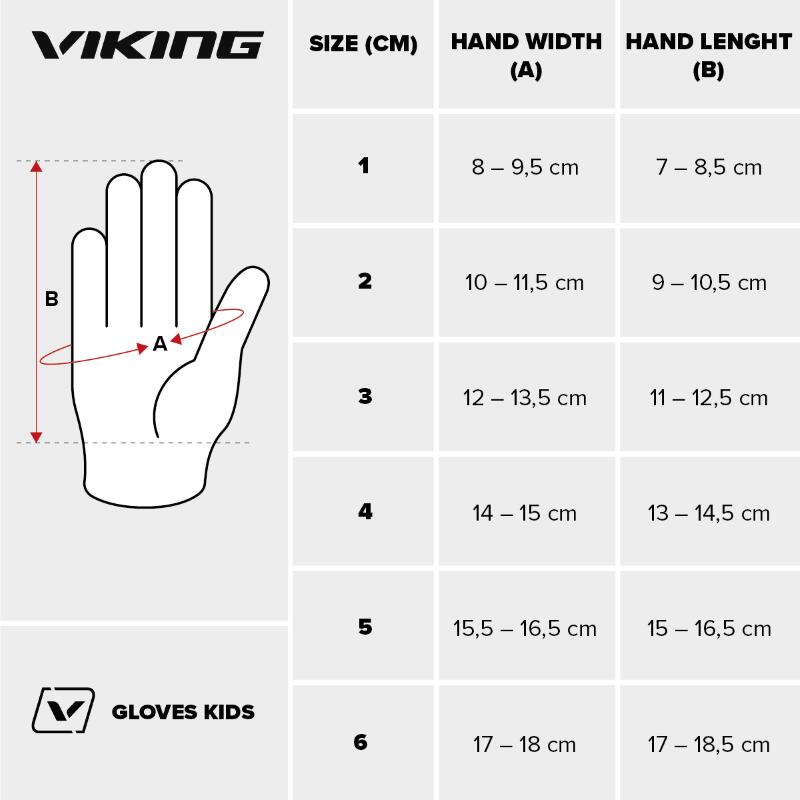 Rękawice narciarskie dla dzieci i młodzieży Viking Kevin
