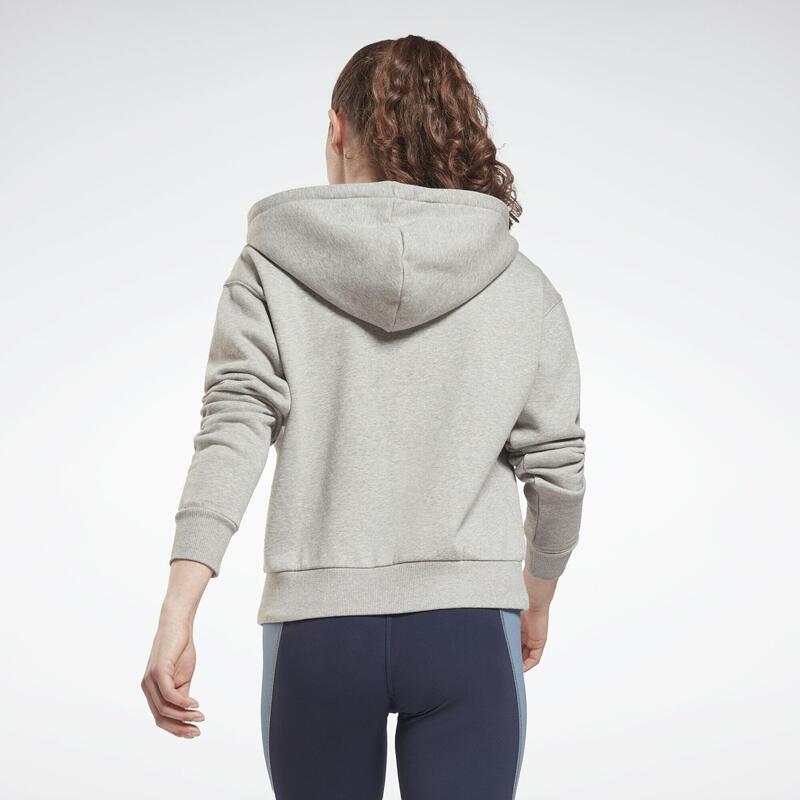 Felpa con cappuccio Reebok Identity Zip-Up