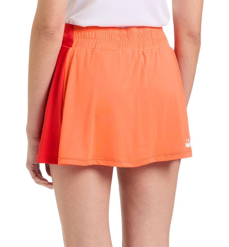 Spódniczka do tenisa damska Diadora L. CORE SKIRT red italy 4/4