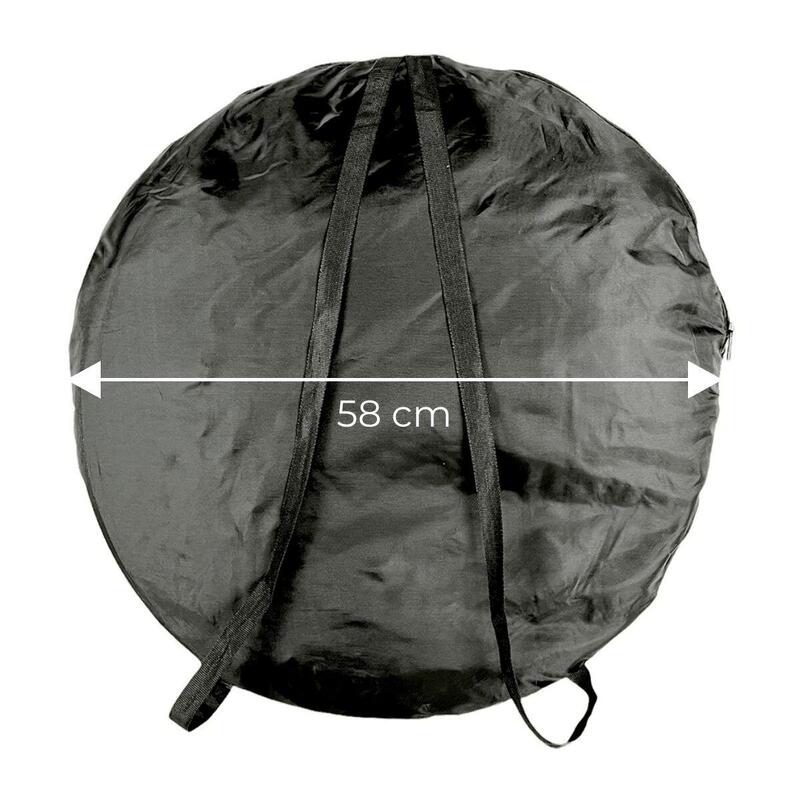 Tienda portátil ducha cambiador para playa, piscina o camping. 150x150x190 cm.