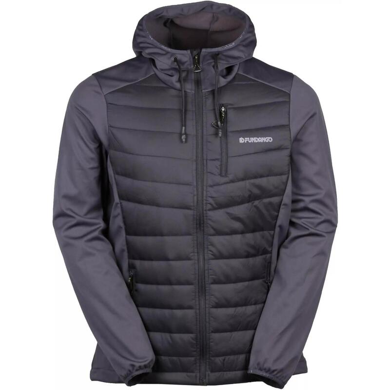 Vermont Hybrid Jacket férfi softshell kabát - fekete