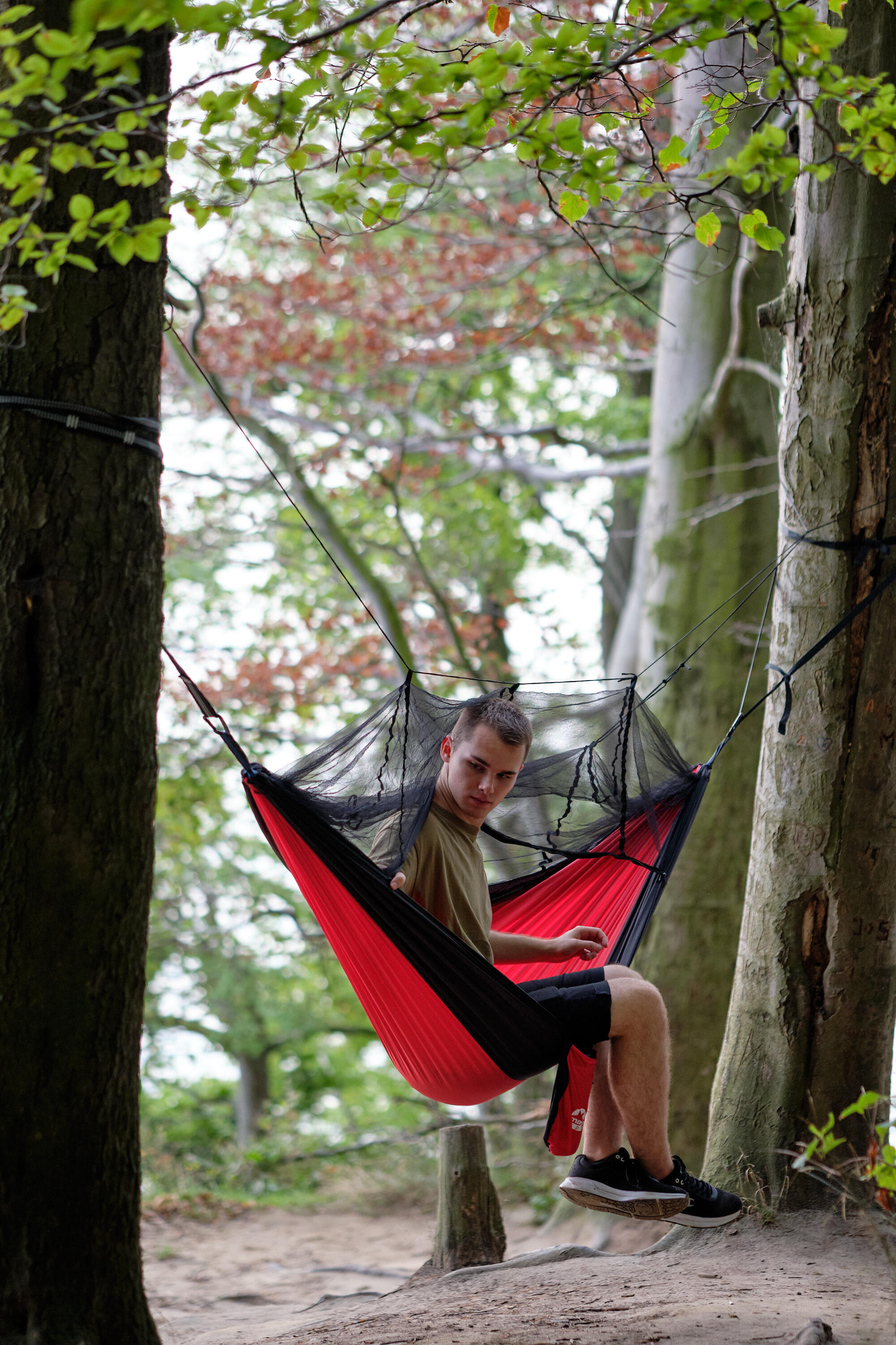 Hamak turystyczny z moskitierą Majestic Sport NOX 260x140 cm 5/5