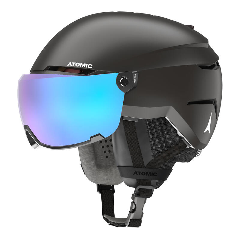 Savor Visor Stereo - Under-cap - black - men - Piste skiing