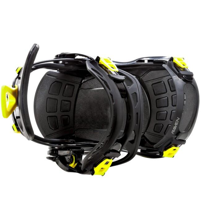 Fijaciones Snowboard Fastec FT360 Lima/Negro 5/7