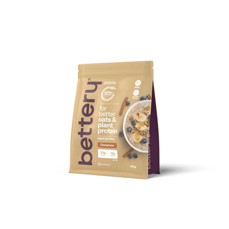 Aveia Instantânea com Proteína Vegetal Canela 300g