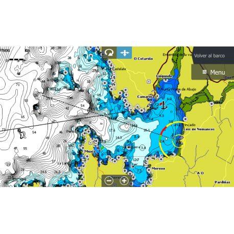 Carta Náutica Compass eMaps Espanha Atlântico e Ilhas Canárias